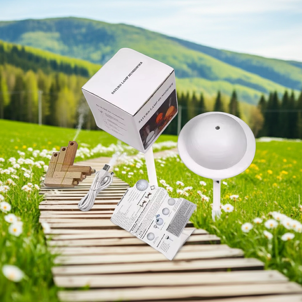 3D Air Humidifier 200Ml Diffuser Ultrasonic Mini Air Humidifier Usb Fogger Mist Maker with Led Light